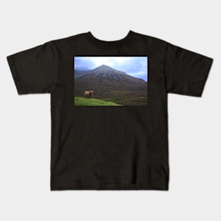 Skye in Scotland Landscape Kids T-Shirt